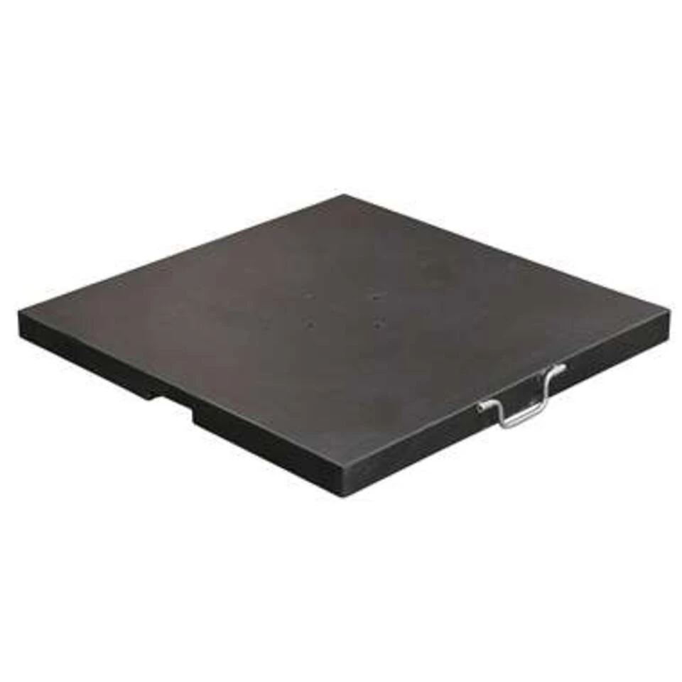 Garden Impressions Zweefparasol S Ø300 D. Grey/zwart Met Voet En Hoes - Afbeelding 4