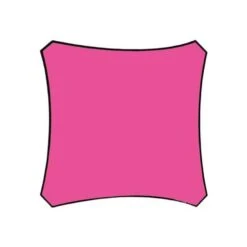 Velleman Schaduwdoek Vierkant 3,6x3,6 Fuchsia