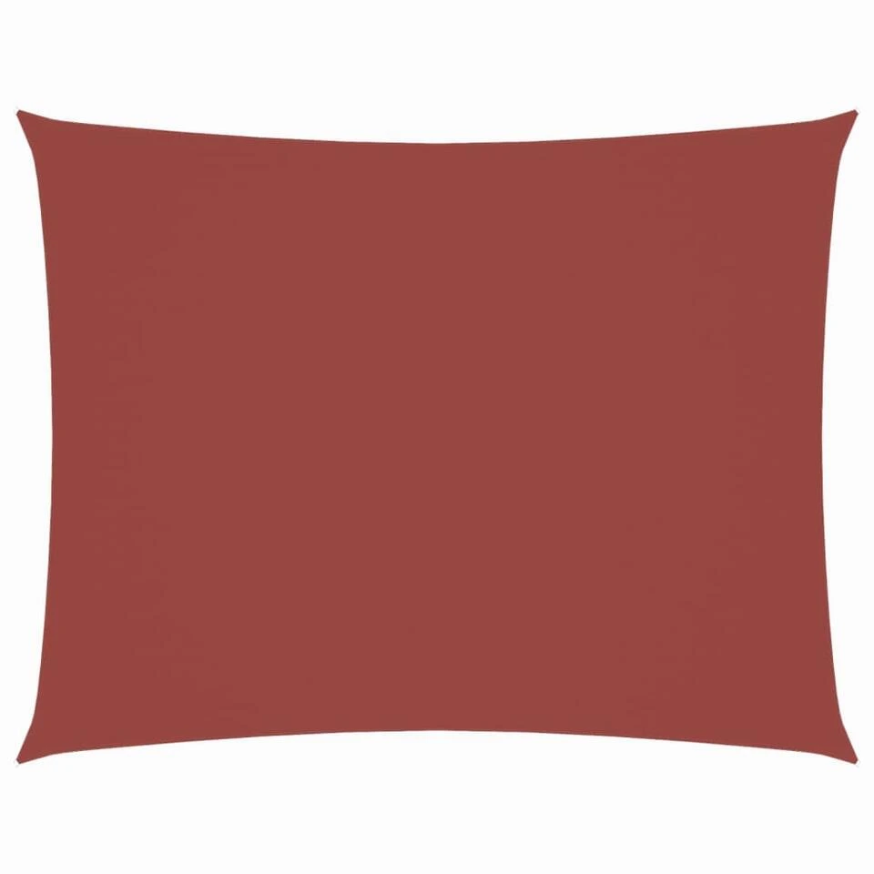 VidaXL Zonnescherm Rechthoekig 2x4 M Oxford Stof Terracottakleur