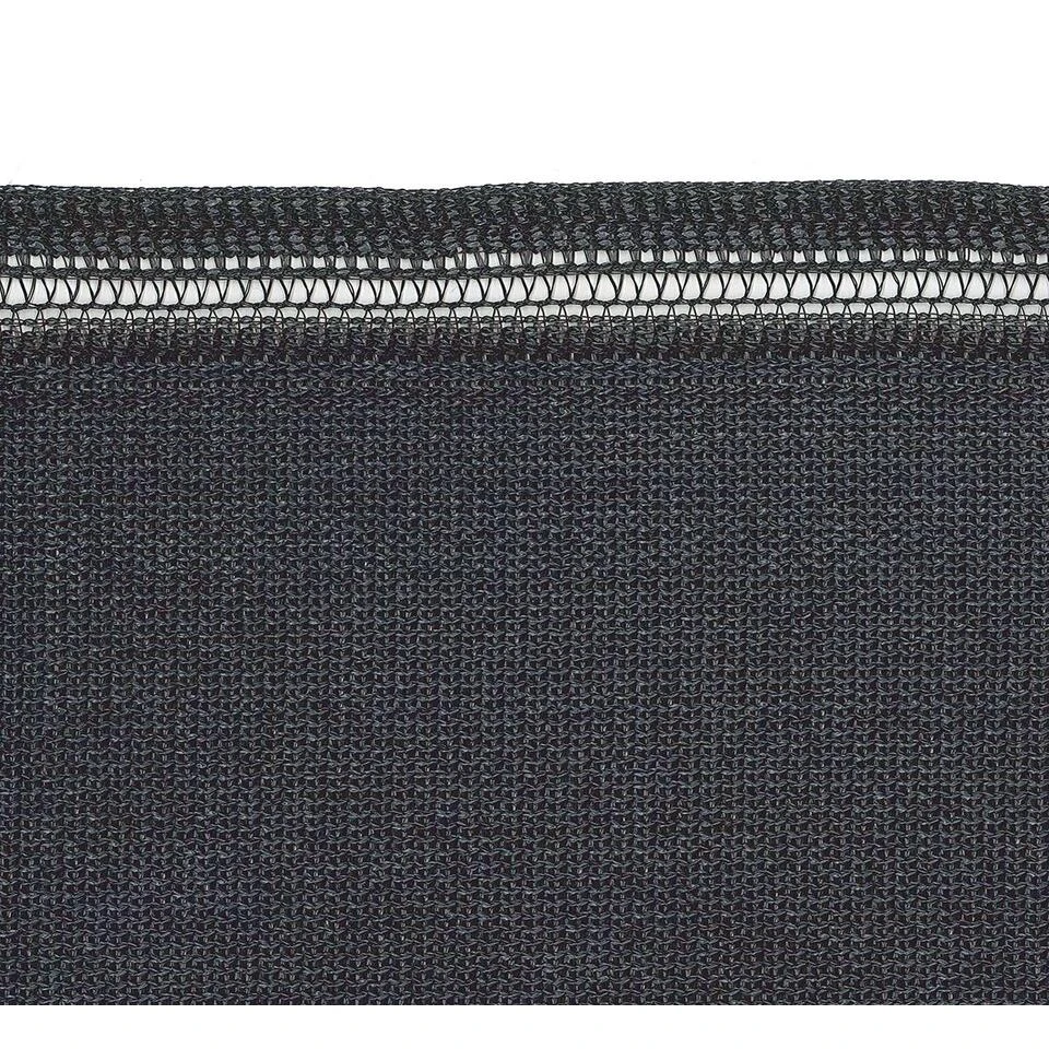 Shadow Comfort Rechthoek 2x4m DuoColor Carbon Black Metset - Afbeelding 4