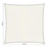 Shadow Comfort Vierkant 3x3m Arctic White