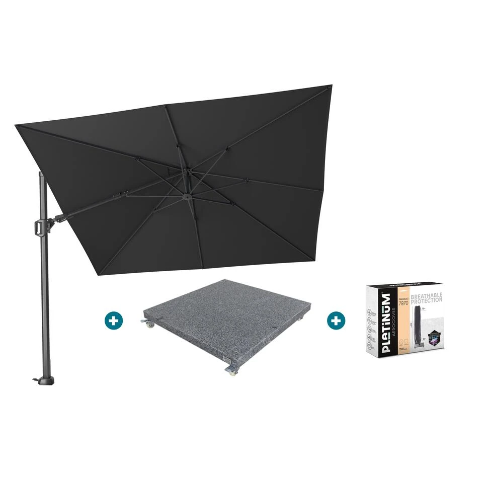 Platinum Challenger Premium T2 3x3 M - Faded Black Met Voet En Hoes