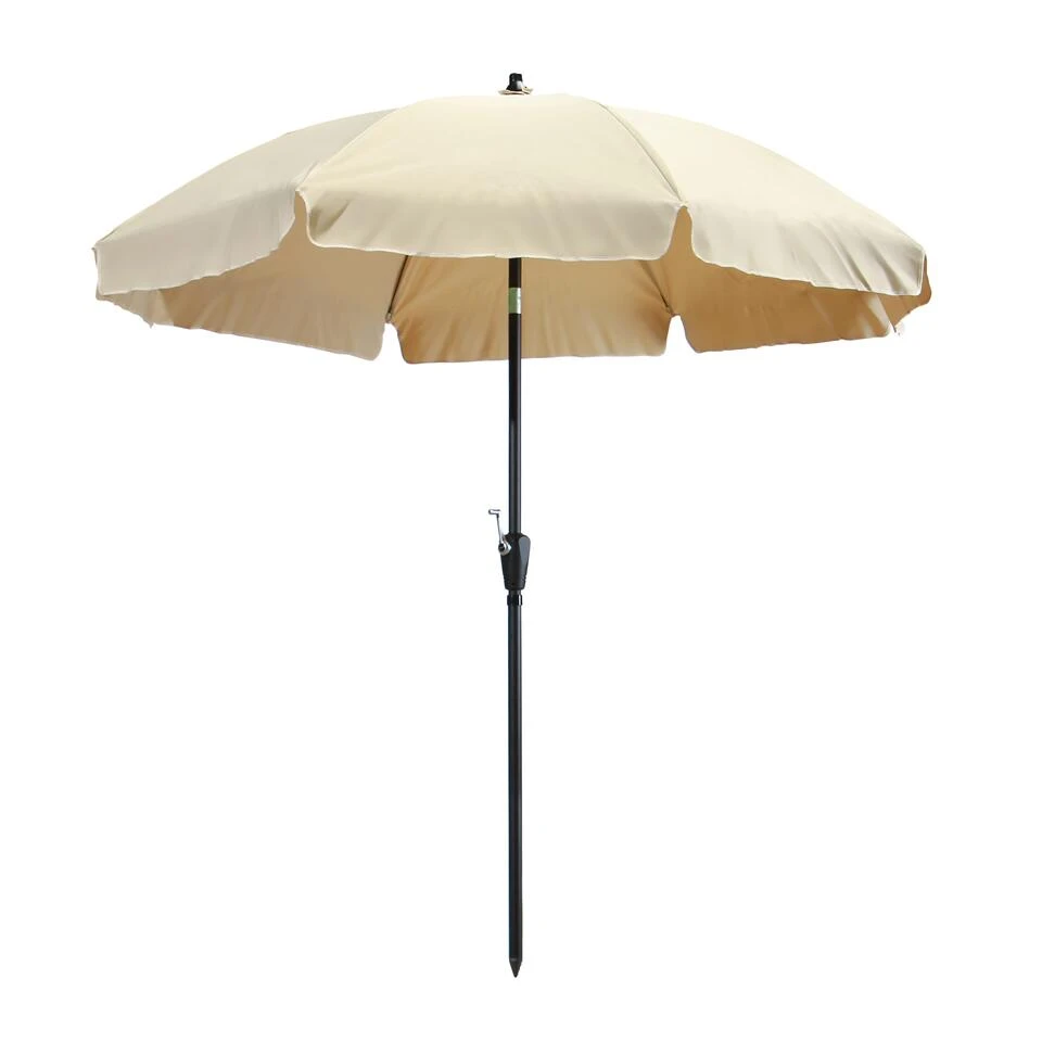 Madison - Parasol Lanzarote Round Ecru - 250cm - Beige