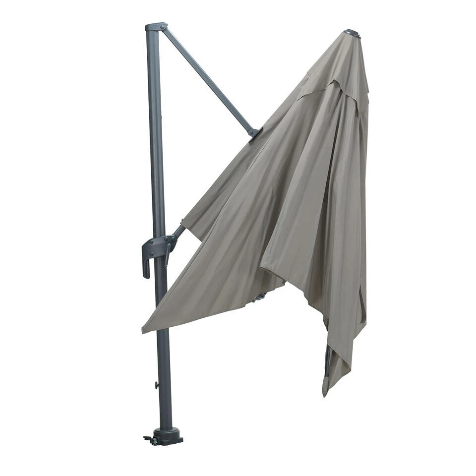 Garden Impressions Hawaii M Zweefparasol 270x270 Cm Licht Grijs - Afbeelding 2