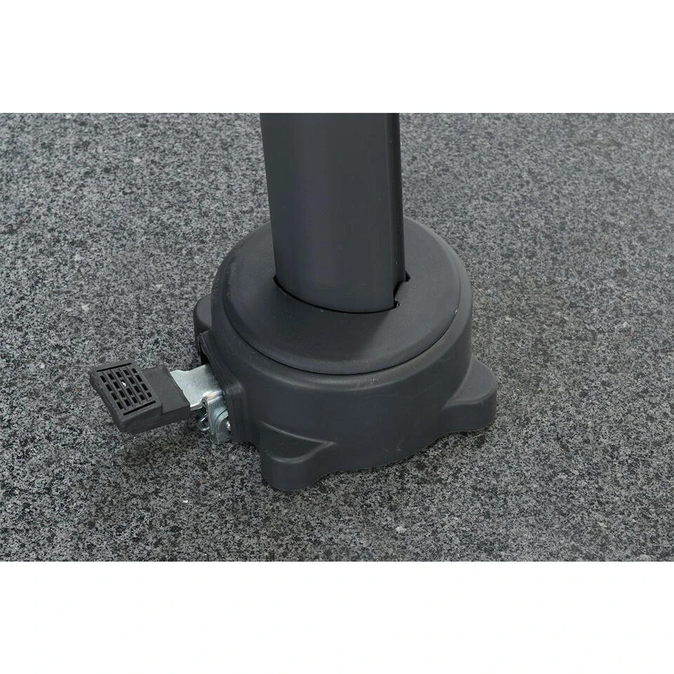 Garden Impressions Hawaii M Zweefparasol 270x270 Cm Taupe - Afbeelding 3