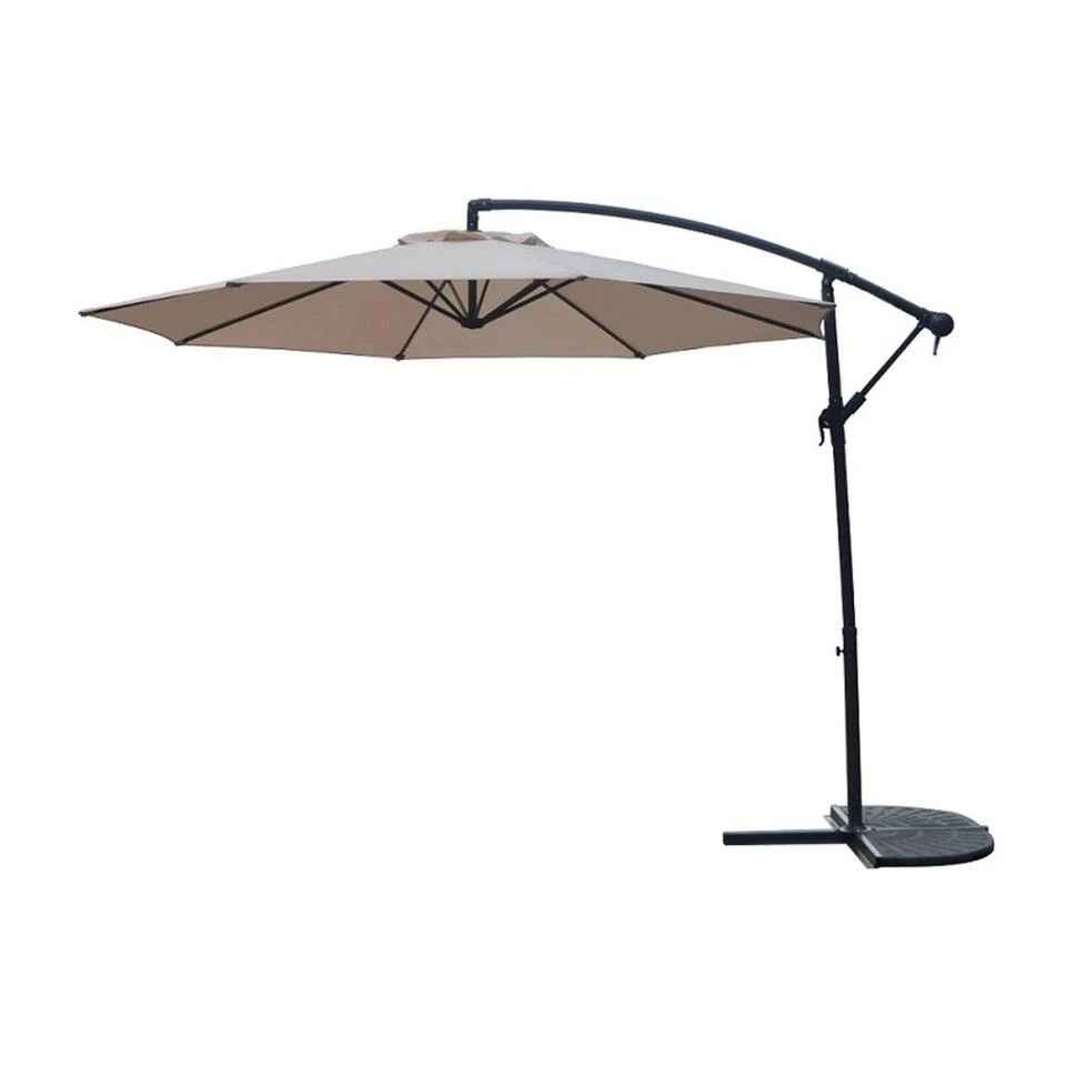 Zweefparasol 300cm Ecru