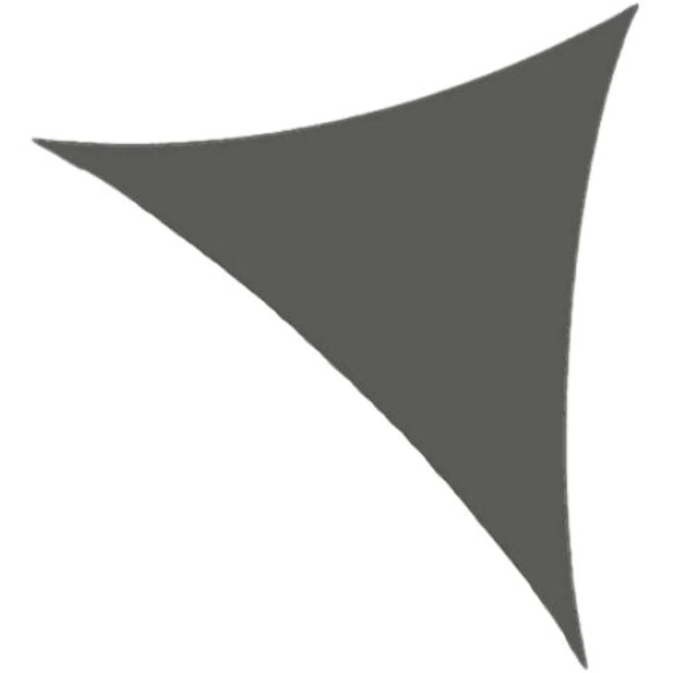 Orange85 Schaduwdoek Zonneluifel Driehoek 3,6 Meter Donkergrijs Polyester