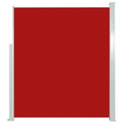 VidaXL Wind-/zonnescherm Uittrekbaar 160x300 Cm Rood