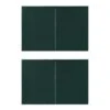 VidaXL Tentwanden 2 St Met Ritssluiting PE Groen