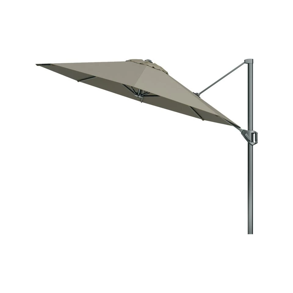 Platinum Voyager Ronde Zweefparasol T1 3m. - Taupe - Afbeelding 2