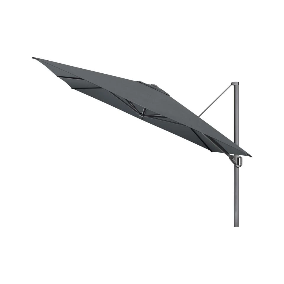 Platinum Challenger Zweefparasol T1 Premium 3,5x3,5 M. - Faded Black - Afbeelding 2