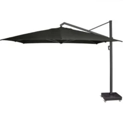 Platinum Icon T1 parasol 4x3 Meter Faded Black