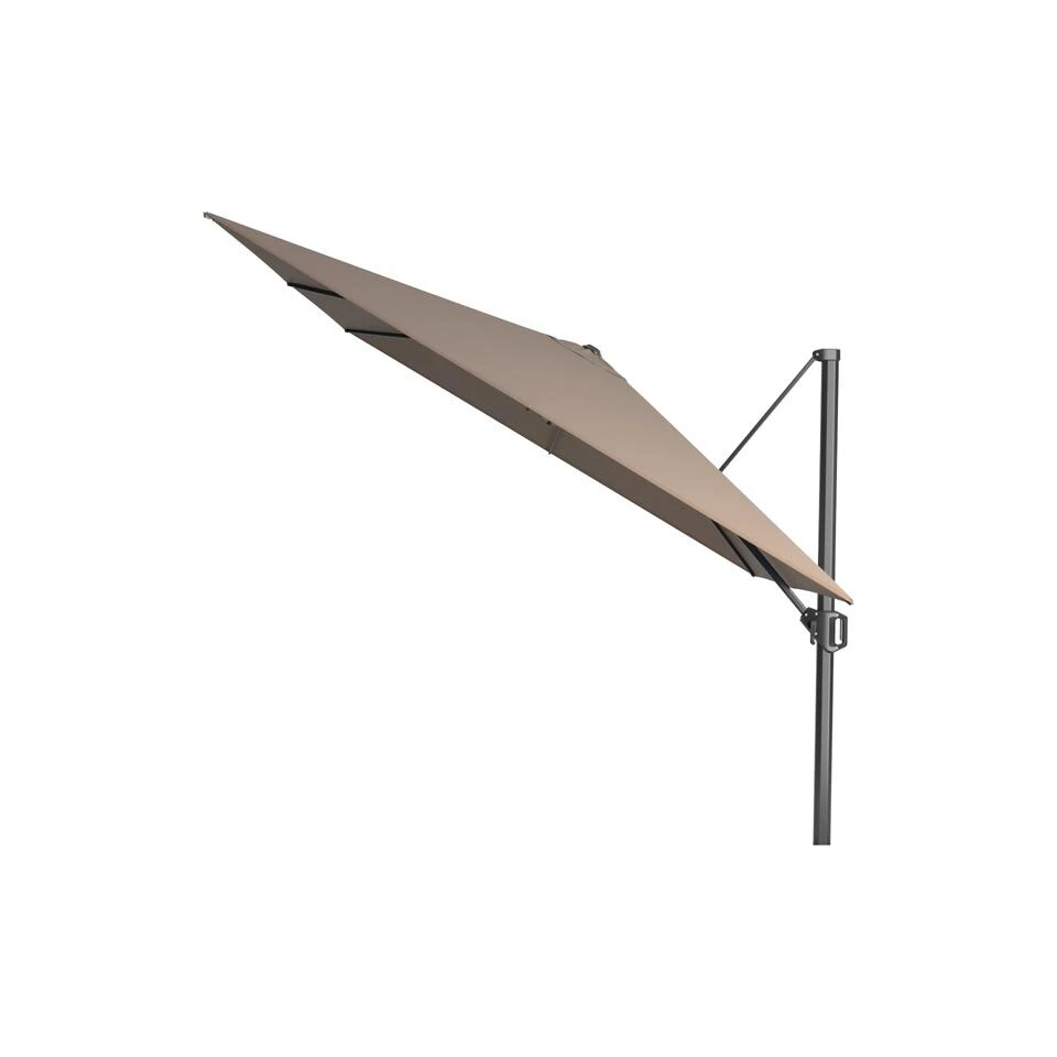 Platinum Challenger T1 Zweefparasol Premium 3x3 M. - Havana Taupe - Afbeelding 2