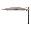 4 Seasons Zweefparasol Siesta Premium 300 X 300 Cm - Taupe