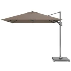 Platinum Voyager Vierkante Zweefparasol T2 2,7x2,7 M. - Havanna Taupe