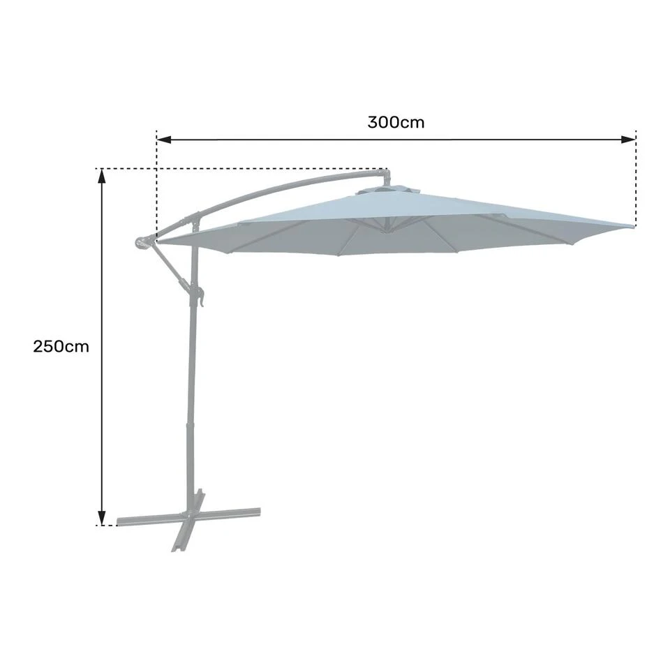 Happy Garden Schaduwzeilen OAHU - Oranje - Staal - Afbeelding 4
