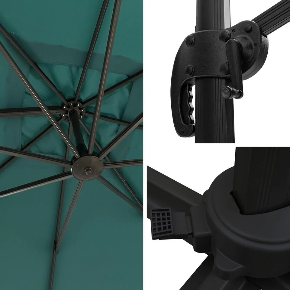 Happy Garden Schaduwzeilen MOLOKAI - Blauw - Aluminium - Afbeelding 3