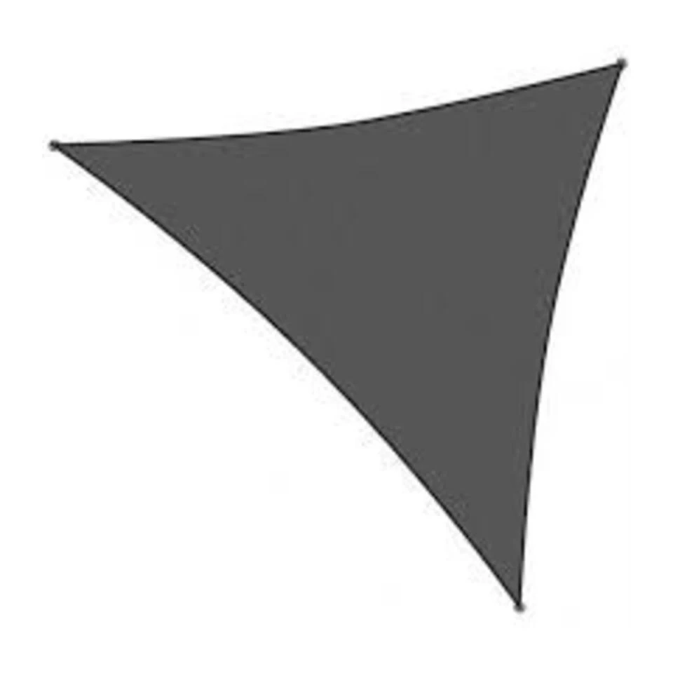 KOOPMAN Schaduwdoek 3X3X3 Donker Grijs