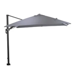 Garden Impressions Hawaii LED Parasol 300x300 -d. Grijs - L. Grijs