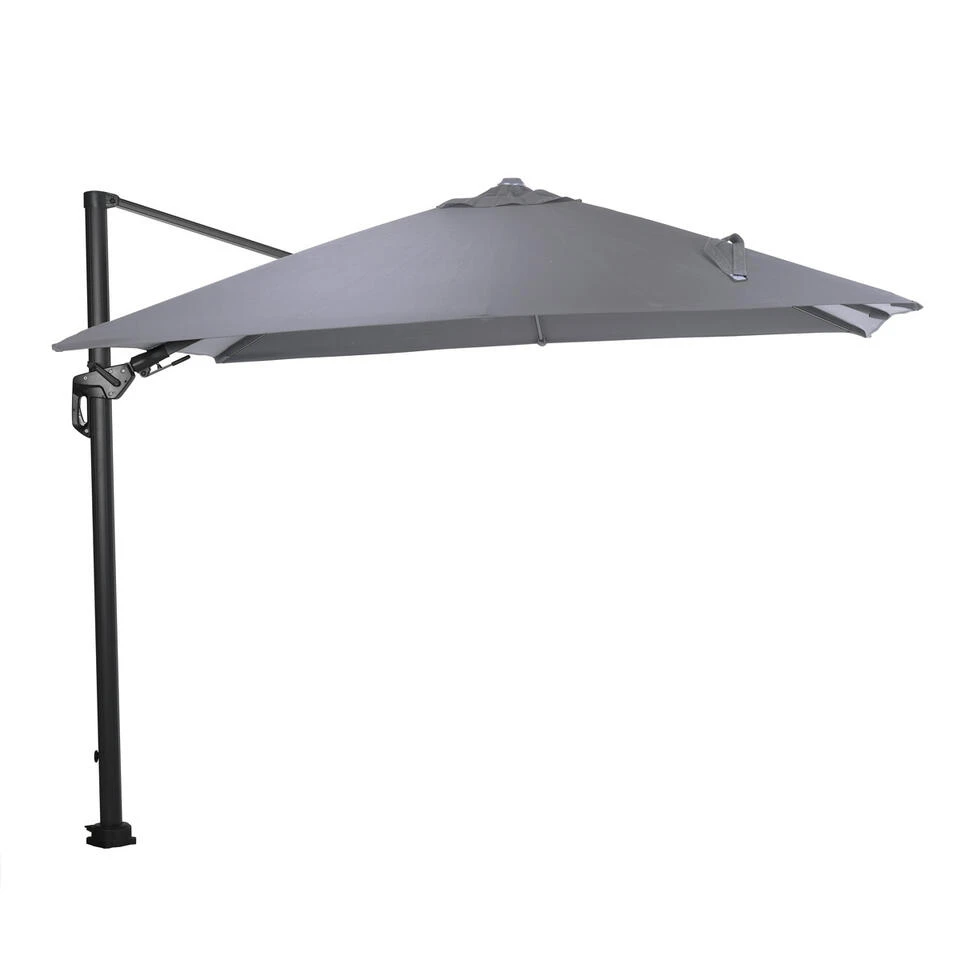 Garden Impressions Hawaii LED Parasol 300x300 -d. Grijs - L. Grijs