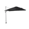 Garden Impressions Zweefparasol Hawaii Deluxe 300x300 - Wit - Zwart