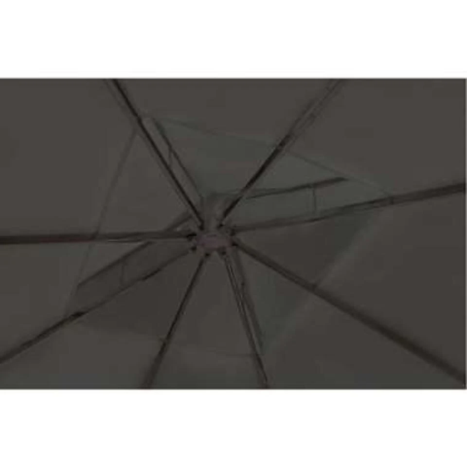 VidaXL Prieel Met Dak 3x4 M Donkergrijs - Afbeelding 3