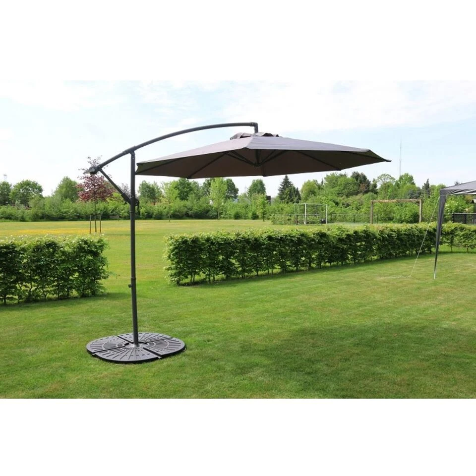 Zweefparasol 300cm Ecru - Afbeelding 4