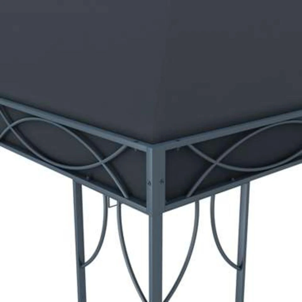 VidaXL Prieel 400x300 Cm Antraciet - Afbeelding 3