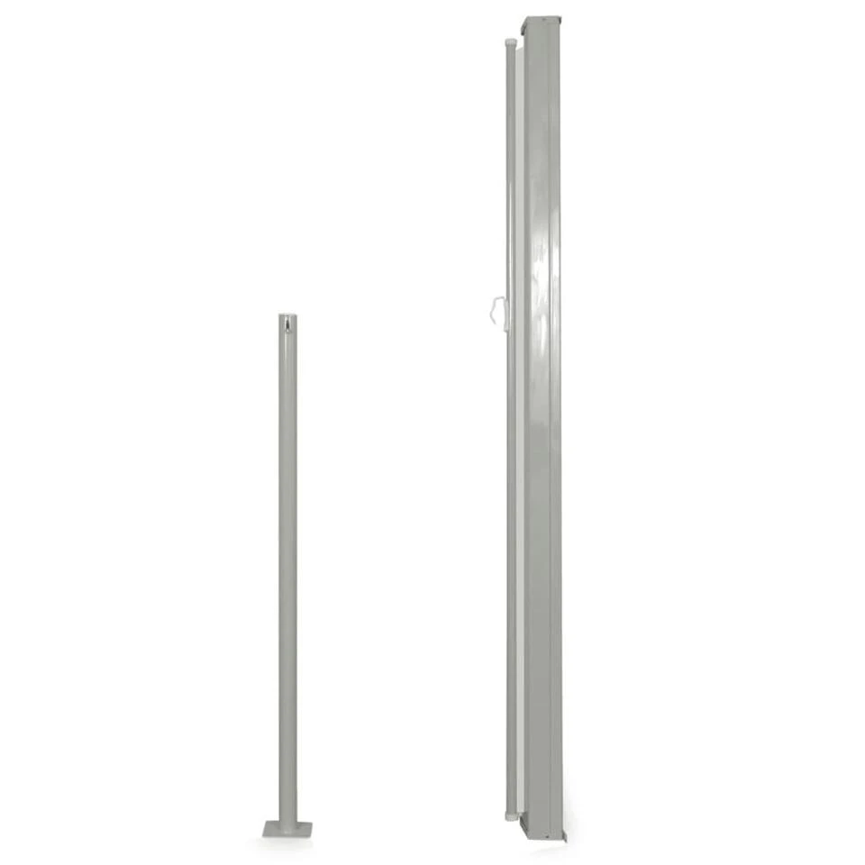 VidaXL Wind-/zonnescherm Uittrekbaar 160x300 Cm Zwart - Afbeelding 3