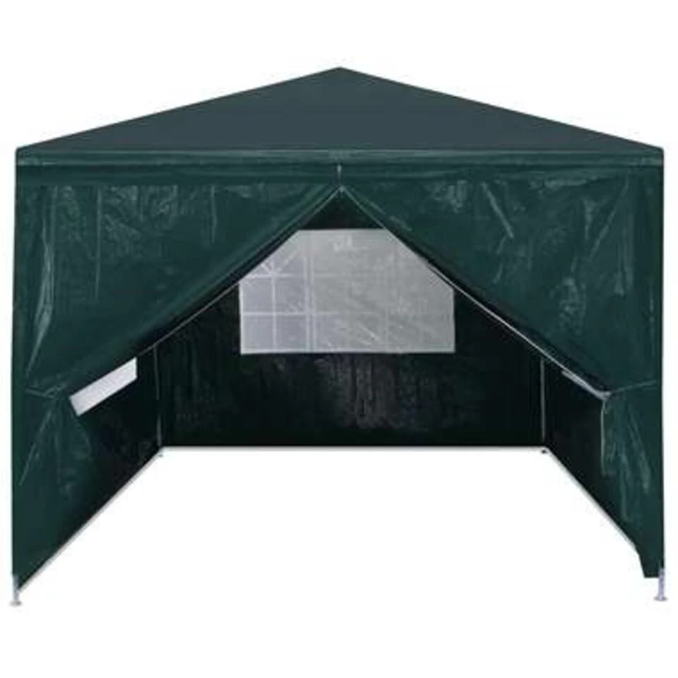 VidaXL Partytent 3x3 M Groen - Afbeelding 2