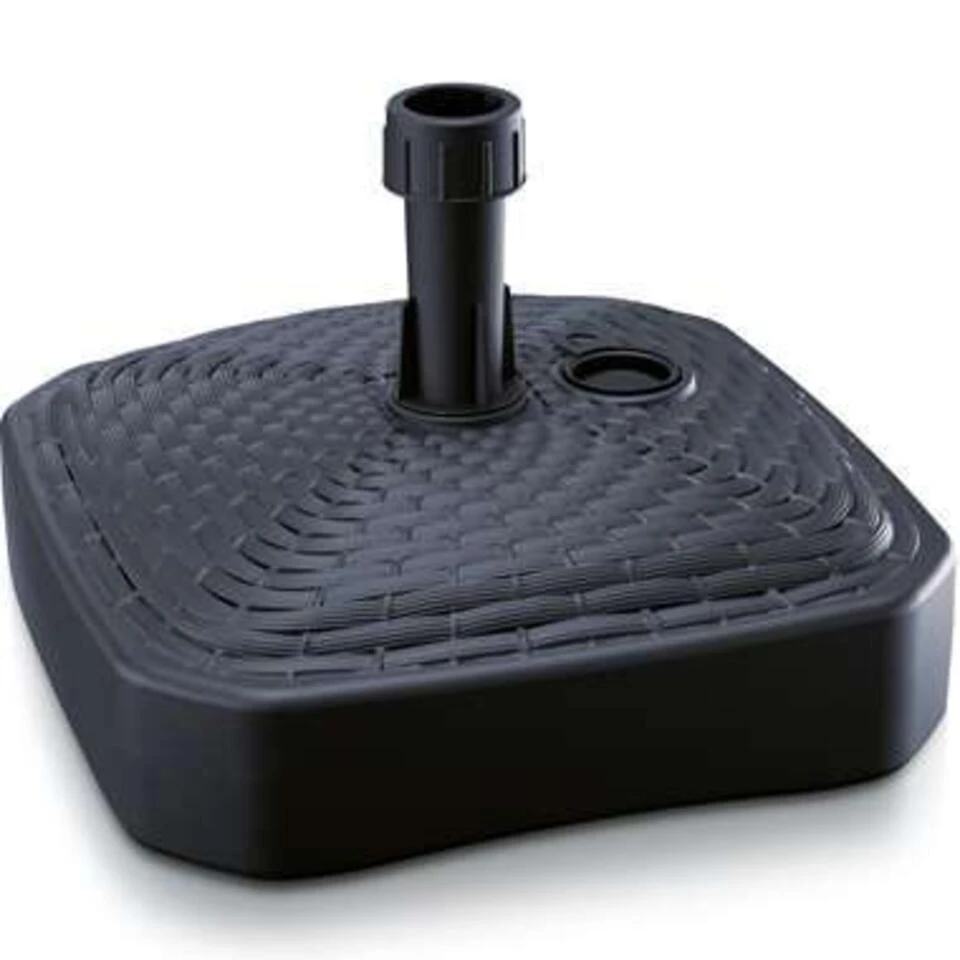 Prosperplast Parasolvoet - Vierkant - Rotan - Antraciet - 12 L - Afbeelding 2